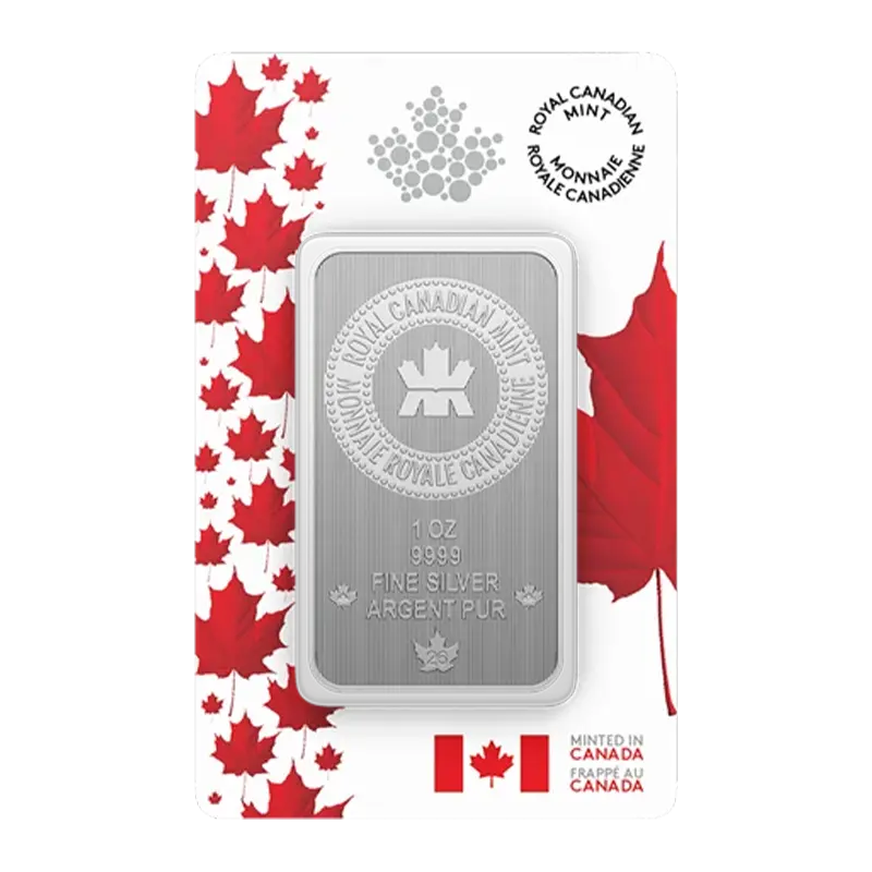Buy 1 oz Silver Bars in Canada | Latest Price Today | TD Precious